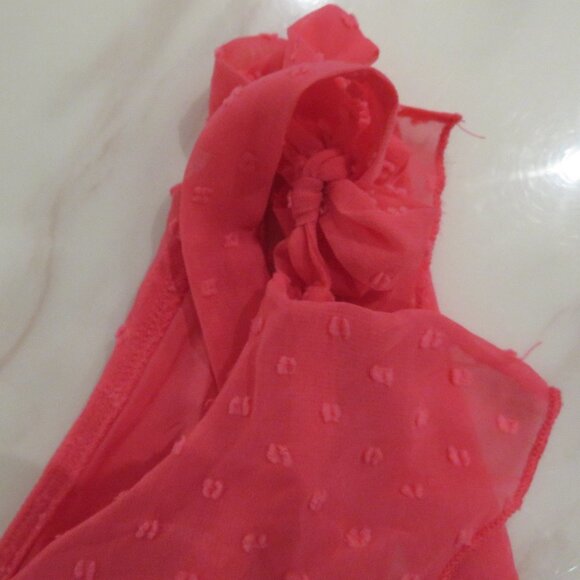 Showpo Pink One-Shoulder Ruffle Dress - Picture 5 of 13